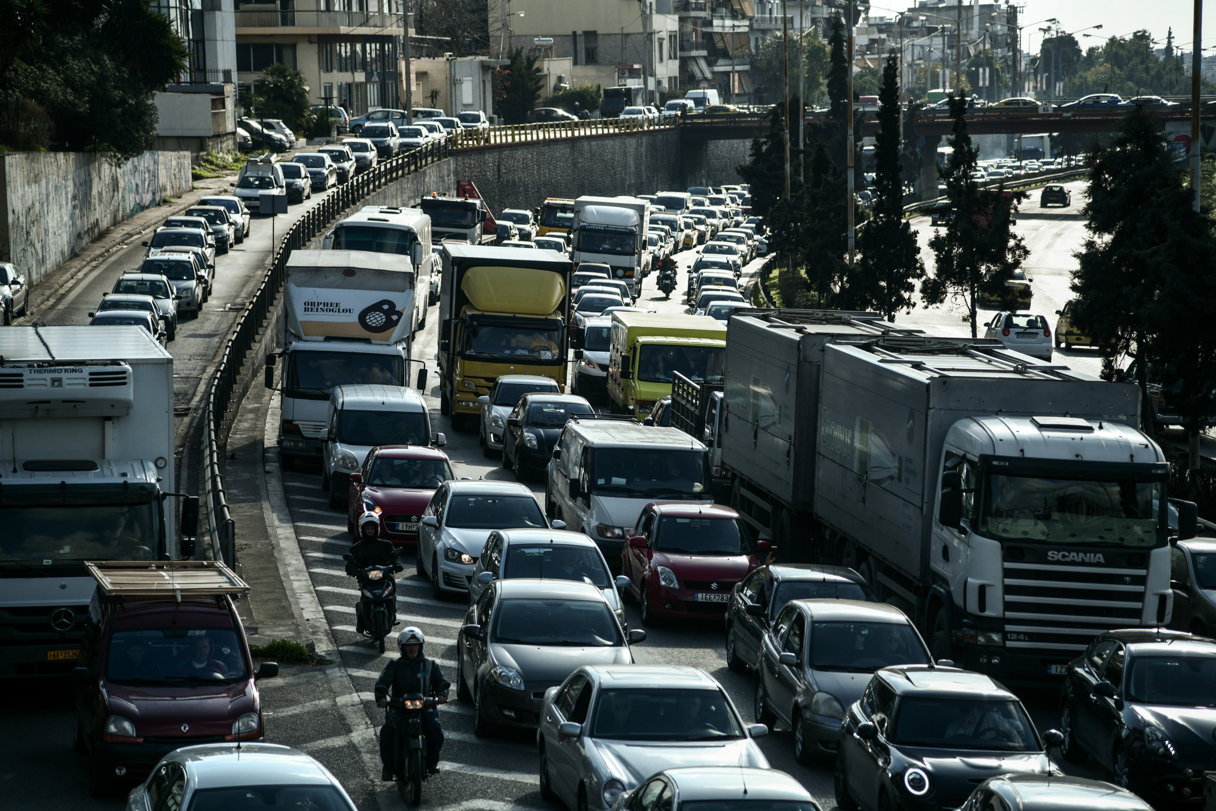 Κίνηση τώρα: Μποτιλιάρισμα στον Κηφισό λόγω τροχαίου