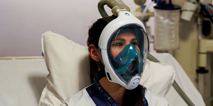 Βέλγιο κορονοϊός: Γιατροί χρησιμοποιούν μάσκες κατάδυσης ως αναπνευστήρες