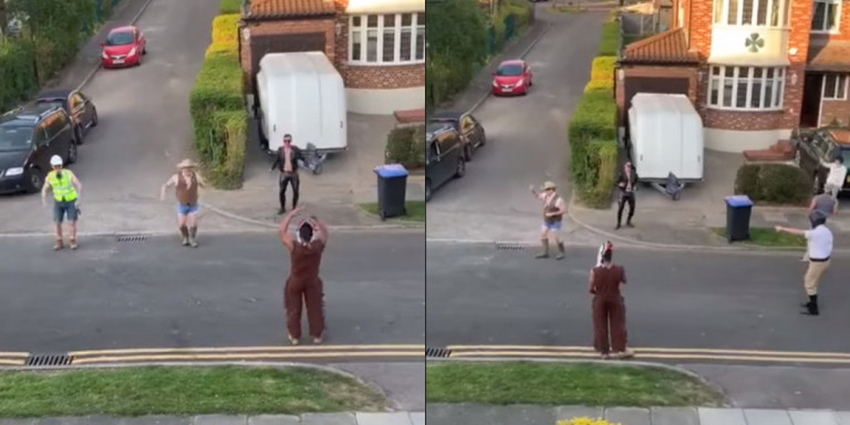 Αγγλία κορονοϊός: Γείτονες χορεύουν το «YMCA» στο δρόμο και το βίντεο γίνεται viral
