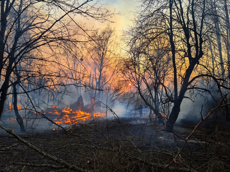 Τσερνόμπιλ φωτιά σήμερα: H πυρκαγιά μαίνεται για 9η μέρα