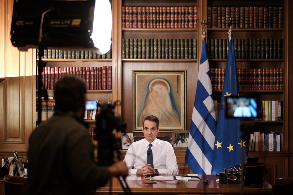 Μητσοτάκης CNN – κορωνοϊός: Ευχαριστώ τους Έλληνες, τα δύσκολα είναι μπροστά