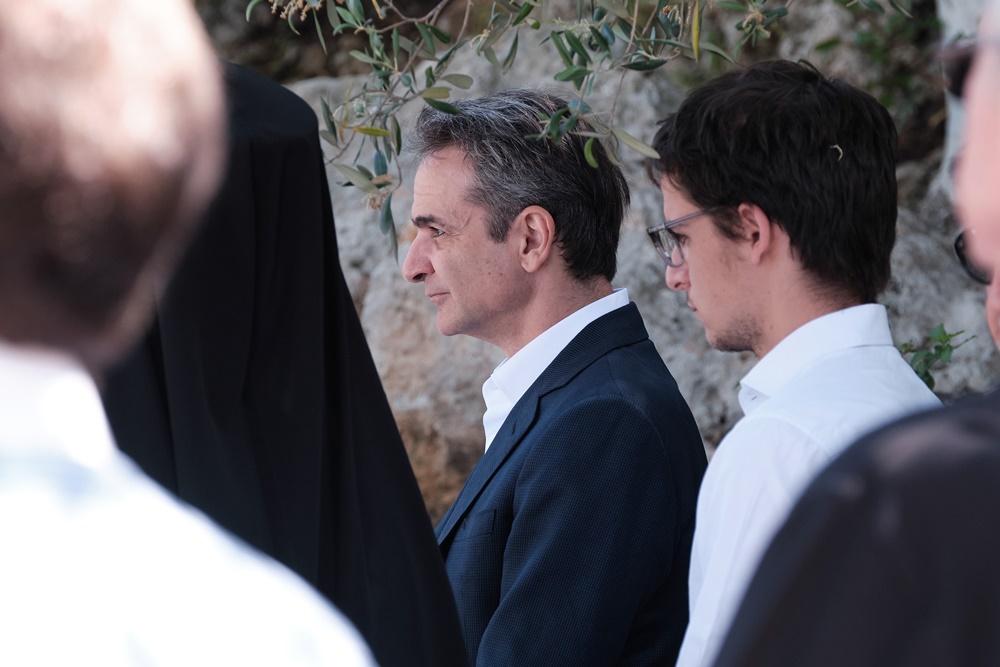 Μητσοτάκης Χανιά: Στη Μονή της Αγίας Τριάδας ο πρωθυπουργός (pics)