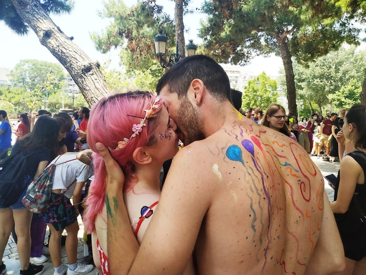 Thessaloniki Pride 2020:  Χρώματα, χορός και συνθήματα