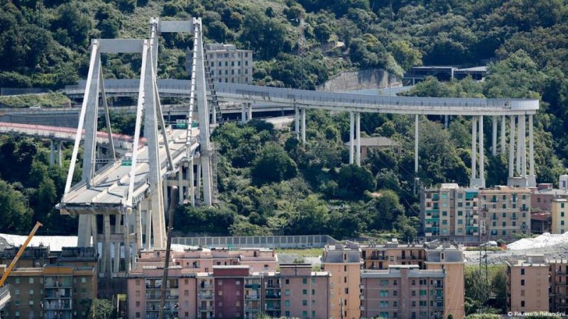 Γέφυρα της Γένοβας – Ιταλία: Πρώτη διαδρομή με αυτοκίνητο