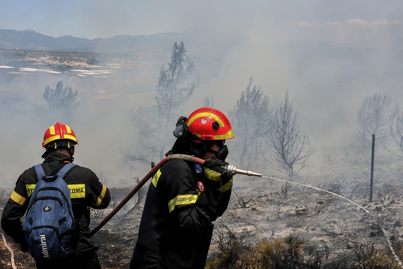 Φωτιά τώρα Ηράκλειο Κρήτης: Πυρκαγιά στο Μαλεβίζι