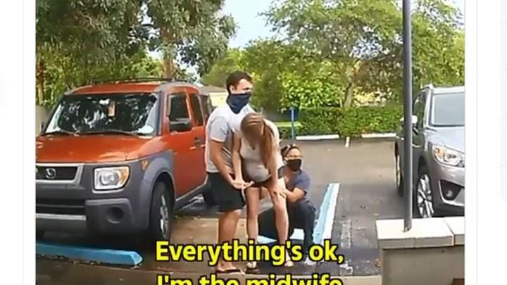 Γέννησε στο πάρκινγκ: Περπατούσε για να μπει στο μαιευτήριο και… (video)