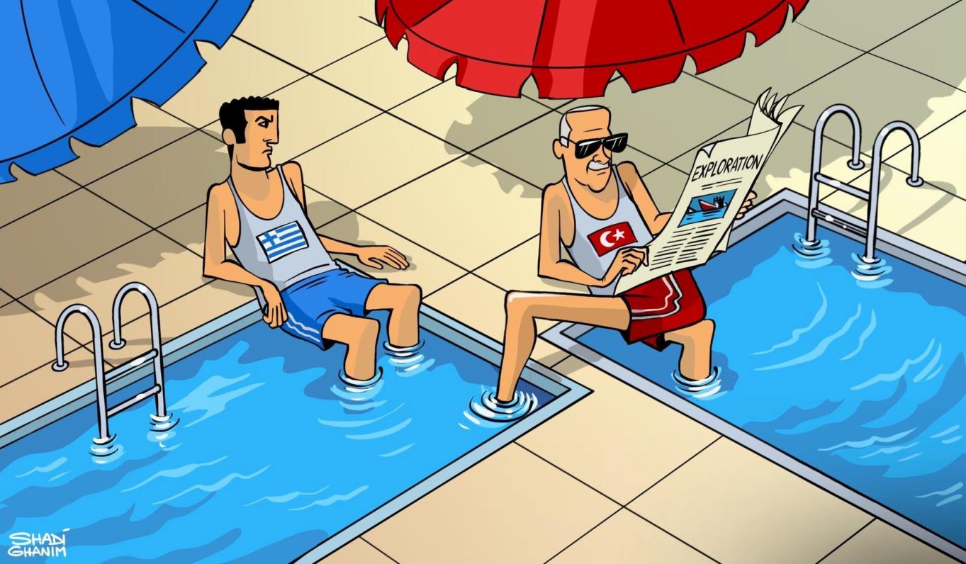 Ελληνοτουρκικά: Viral σκίτσο με τον Ερντογάν