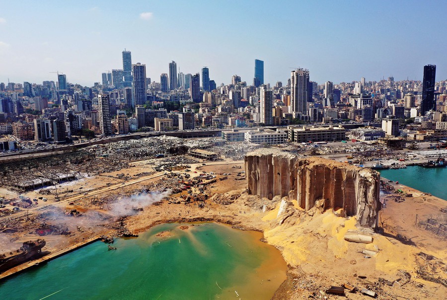 Βηρυτός έκρηξη: Αποστολή ανθρωπιστικής βοήθειας