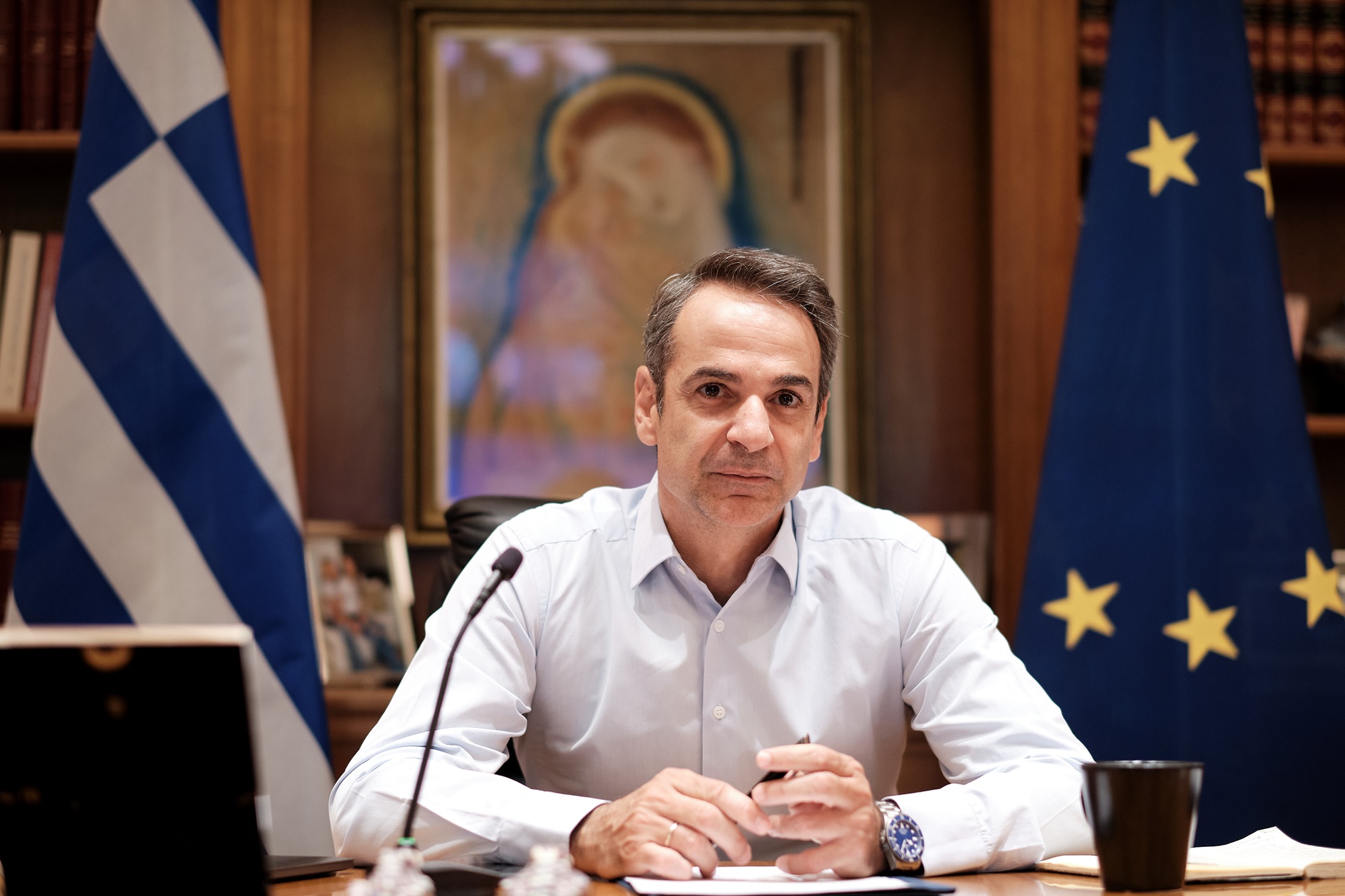Μητσοτάκης τηλεδιάσκεψη: Ο πρωθυπουργός απευθύνθηκε στον Ελληνικό λαό