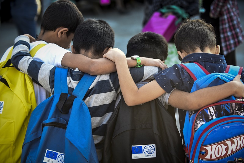 Προσφυγόπουλα στην Ελλάδα: Στήριξη από τη Βιέννη