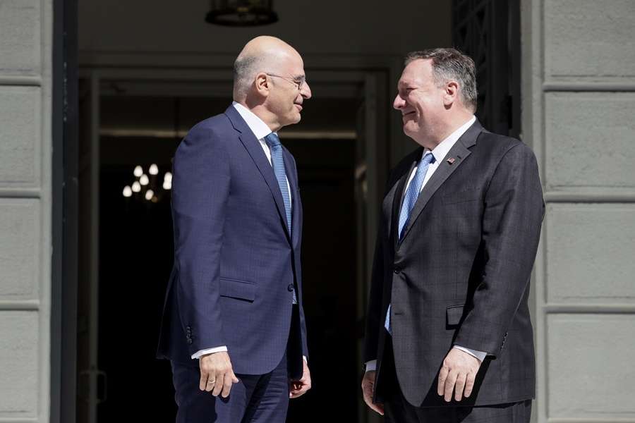 Δένδιας – Πομπέο: “Ισχυρή η σχέση των ΗΠΑ με την Ελλάδα” – Τι συζήτησαν για την Τουρκία