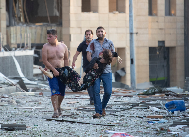 Βηρυτός έκρηξη τώρα: 70 νεκροί, πάνω από 2.000 οι τραυματίες