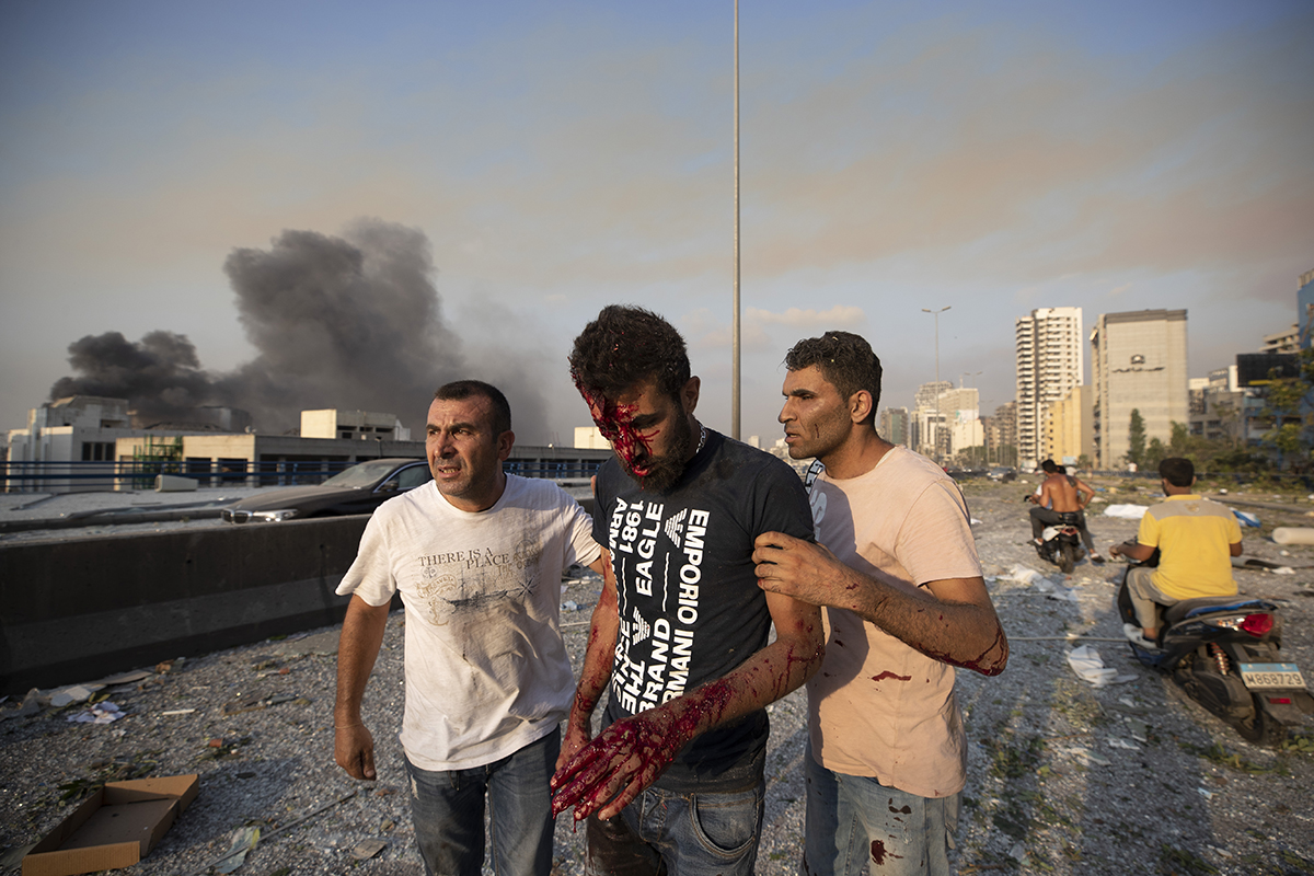 Βηρυτός έκρηξη τώρα: 10 νεκροί, αμέτρητοι τραυματίες, χάος