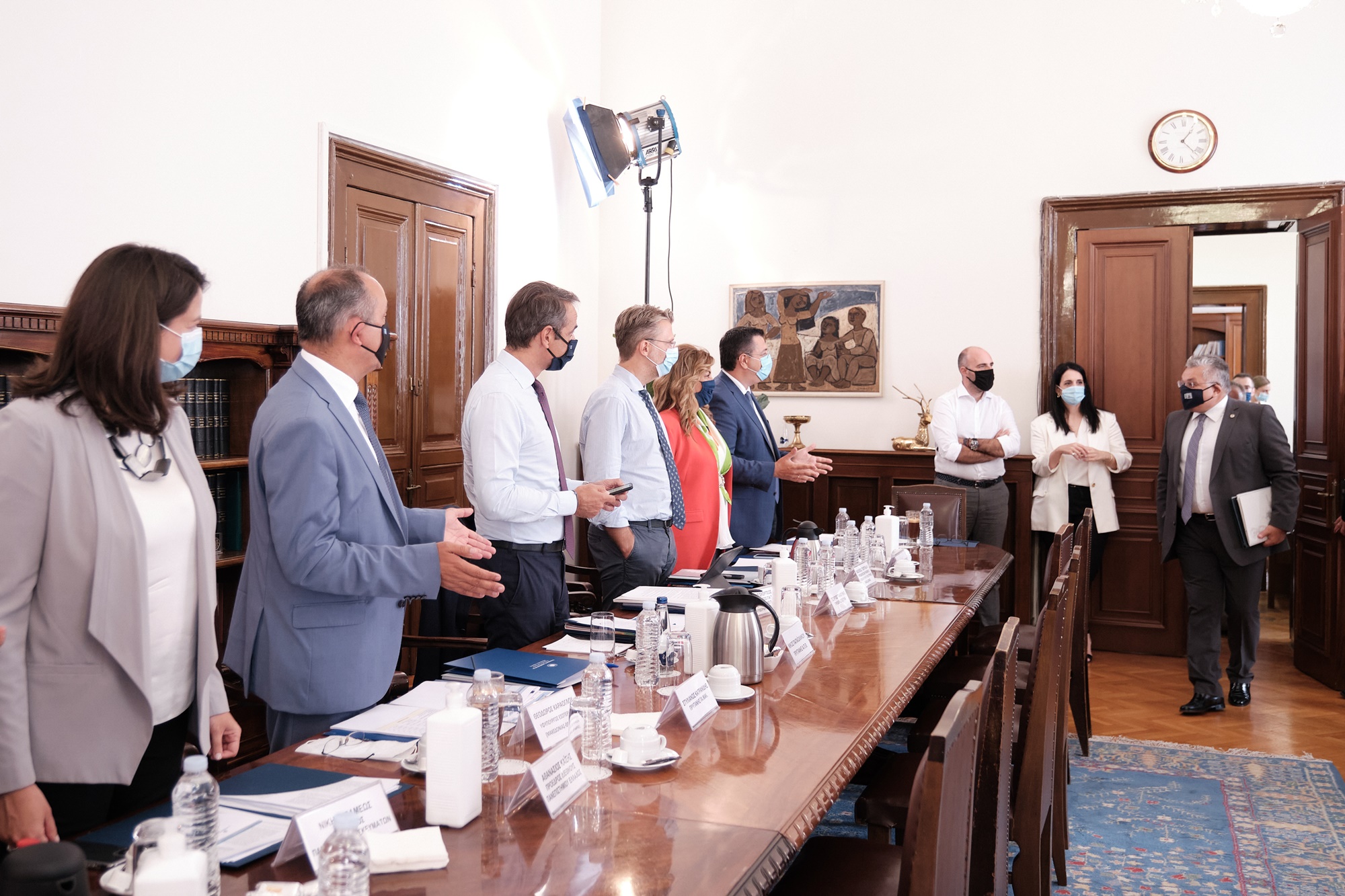 Μητσοτάκης – Θεσσαλονίκη: Τι συζήτησε με τους βουλευτές ο Πρωθυπουργός