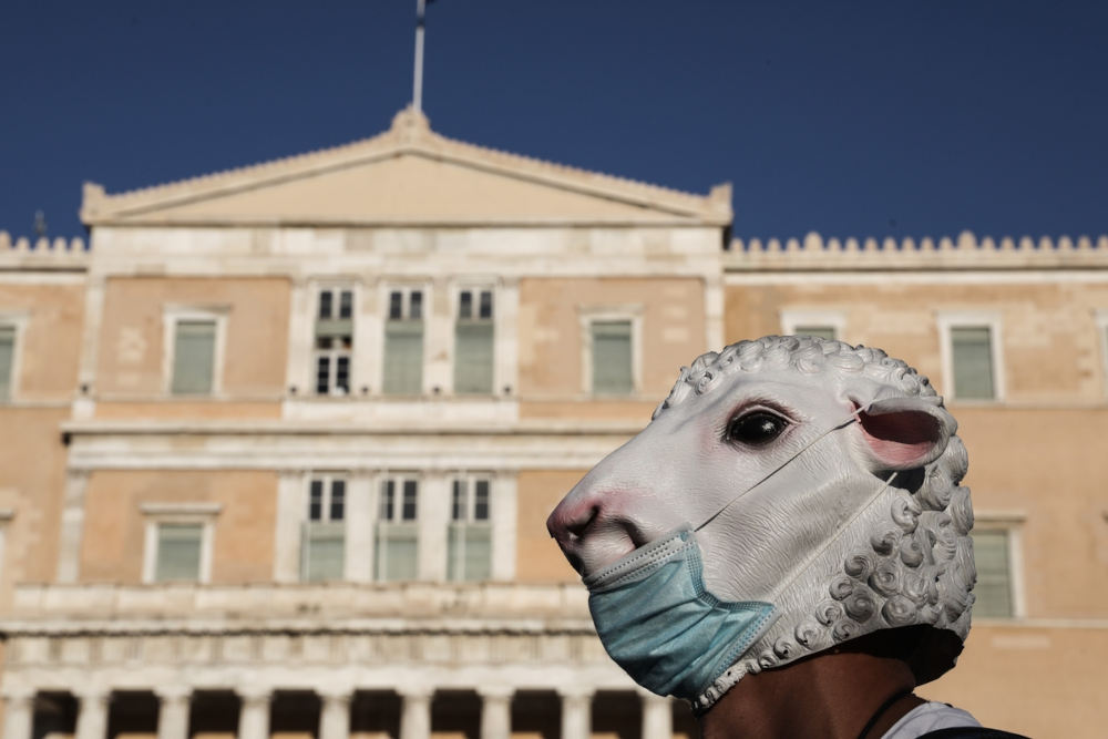 Όχι μάσκες στα σχολεία: Αμετανόητη η διοργανώτρια συγκέντρωσης