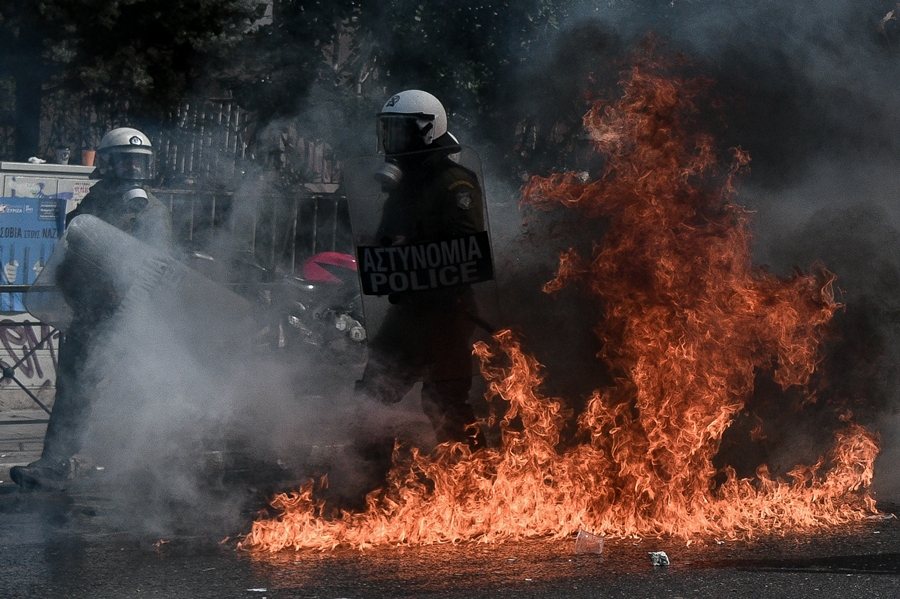 Εφετείο επεισόδια: Το βίντεο της ΕΛ.ΑΣ.