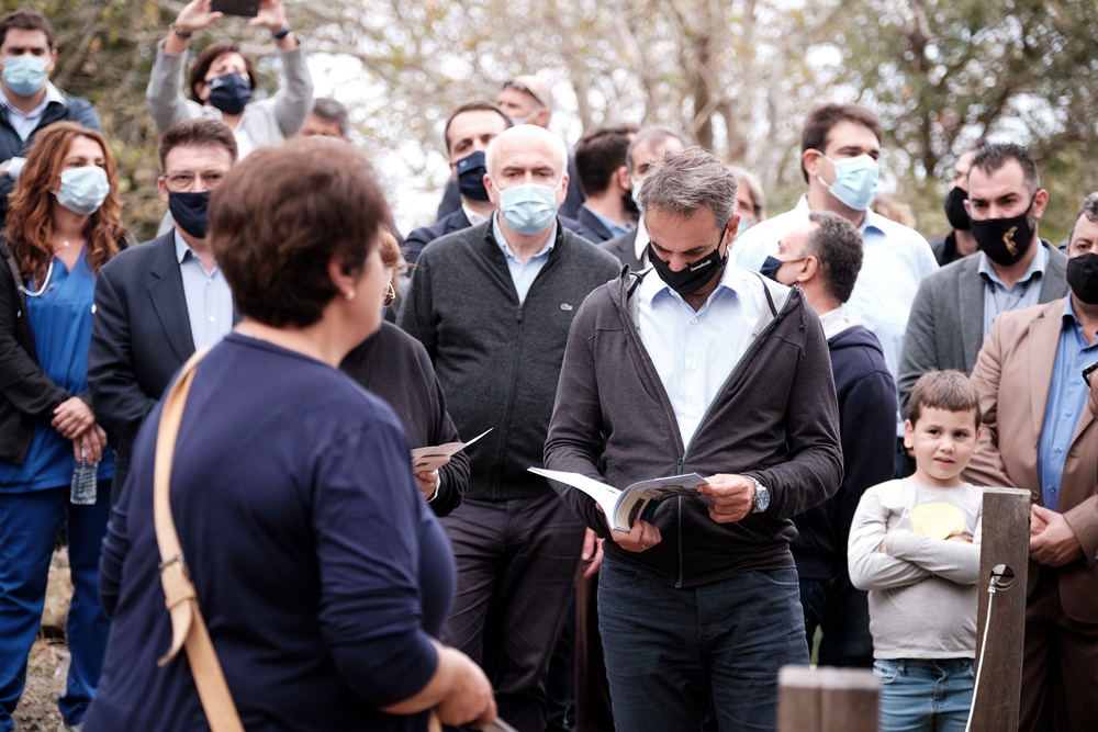 Μητσοτάκης Σαμοθράκη: Πρώτο μας μέλημα η φροντίδα της ακριτικής Ελλάδας