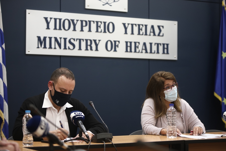 Κορονοϊός live: Η ενημέρωση του υπουργείου Υγείας