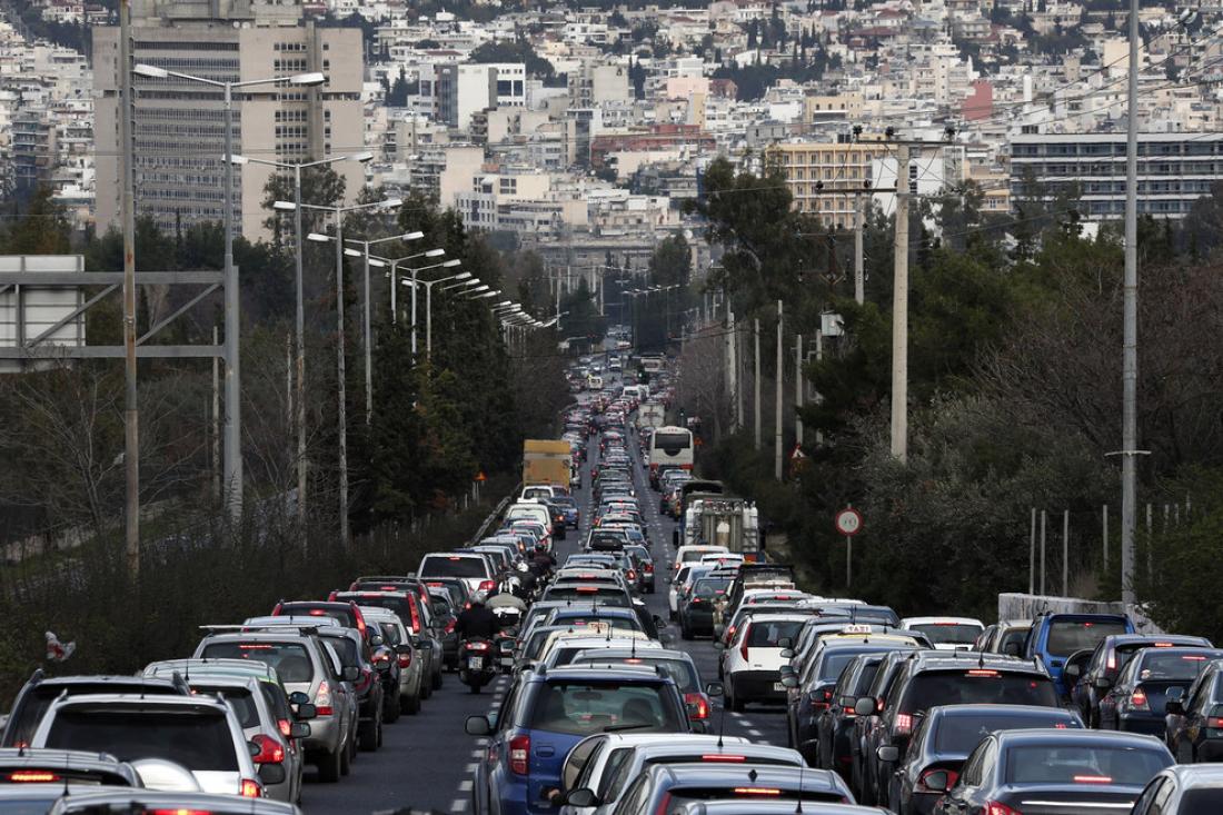 Έξοδος Αθηναίων lockdown: Η κίνηση ξεπέρασε την παραμονή των Χριστουγέννων