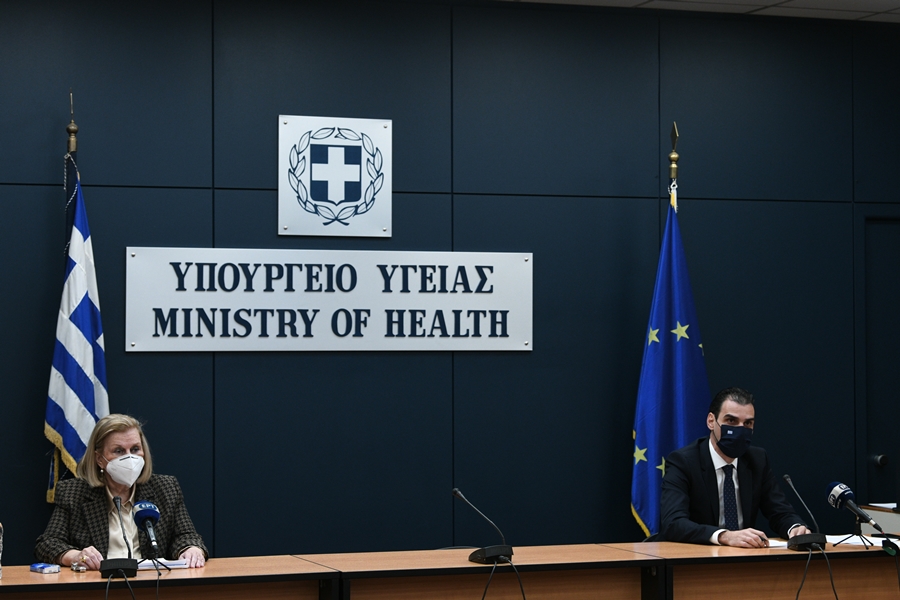 Ενημέρωση εμβολιασμός: Έως τον Μάρτιο 1.265.550 δόσεις της Pfizer στην Ελλάδα