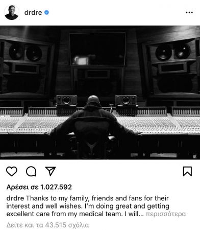 Dr. Dre instagram
