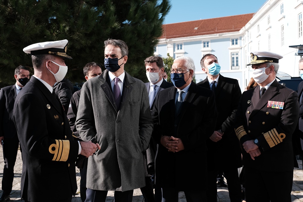 Μητσοτάκης Πορτογαλία: Στην έδρα της Ακτοφυλακής στη Λισαβόνα ο πρωθυπουργός