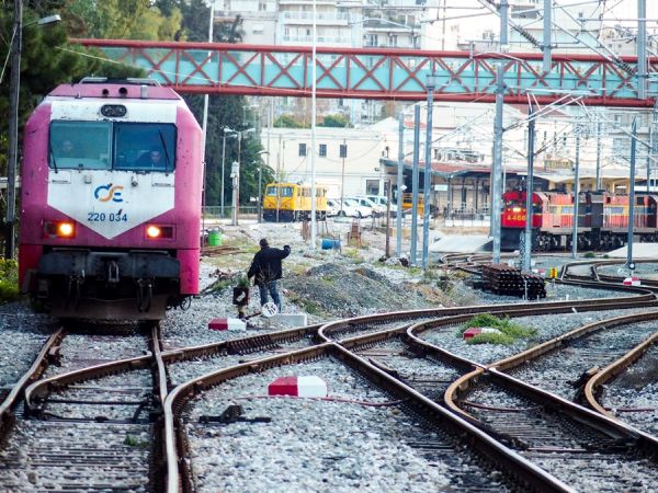 Τρένο σιδηροδρομικές γραμμές