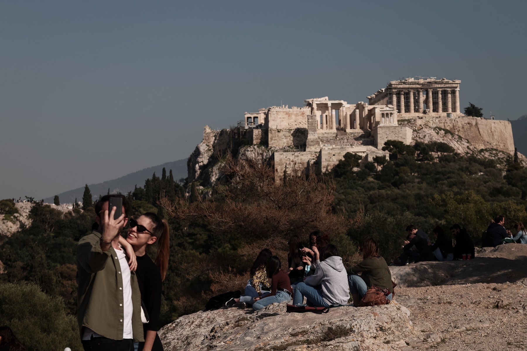 Lockdown – Ακρόπολη: Εικόνες μιας άλλης εποχής