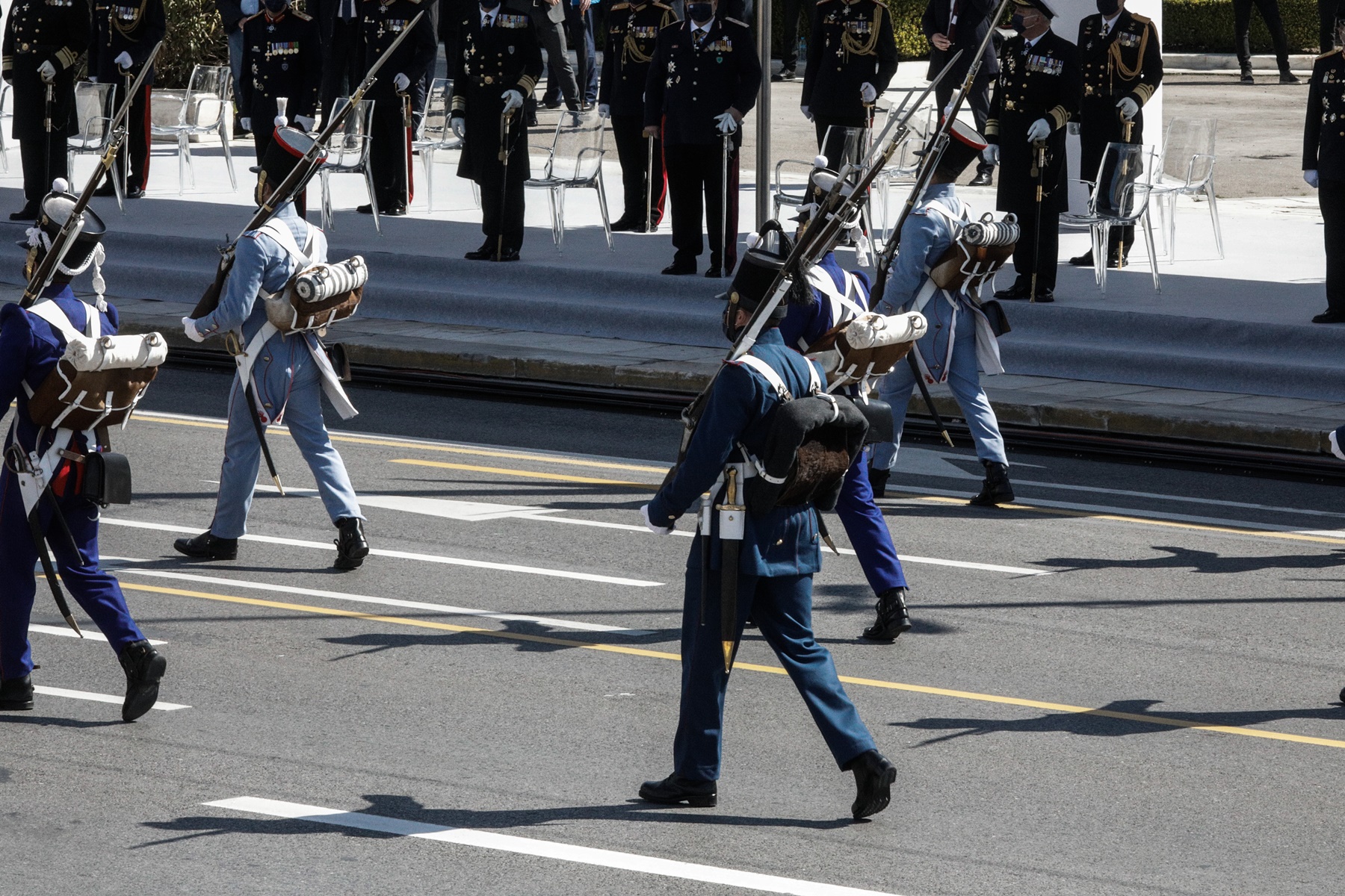 Παρέλαση Live 25 Μαρτίου 2021: Φάλαγγες και έφιπποι – F-16, Rafale και Voyager