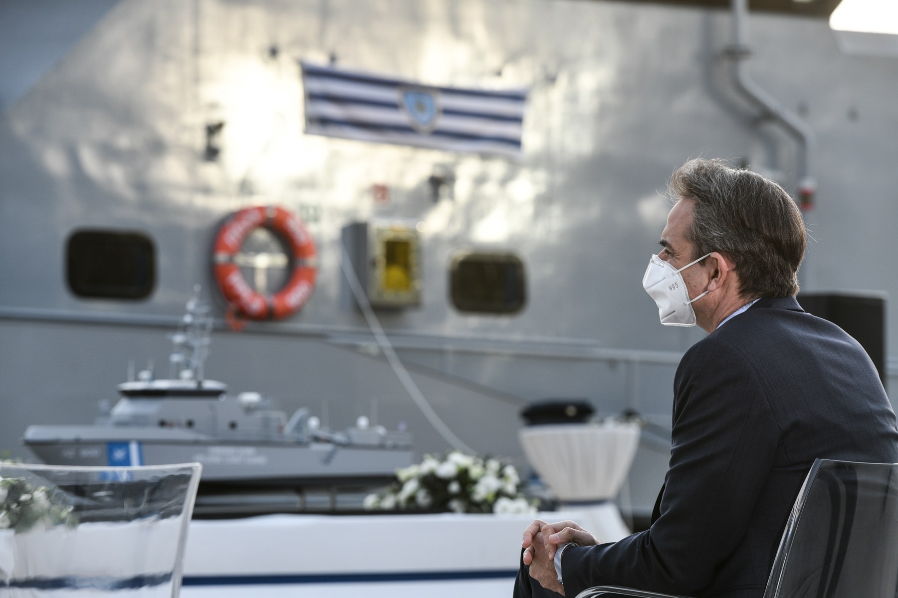 Νέα σκάφη Λιμενικού: Ο χαιρετισμός του Κυριάκου Μητσοτάκη στην τελετή