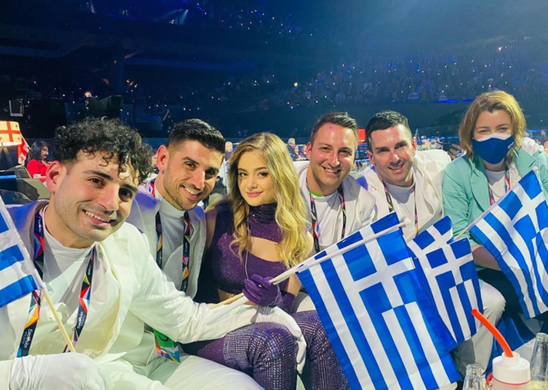 Eurovision 2021 – επιστροφή Ελλάδα: Γύρισαν Στεφανία και Τσαγκρινού – Τα πρώτα στιγμιότυπα