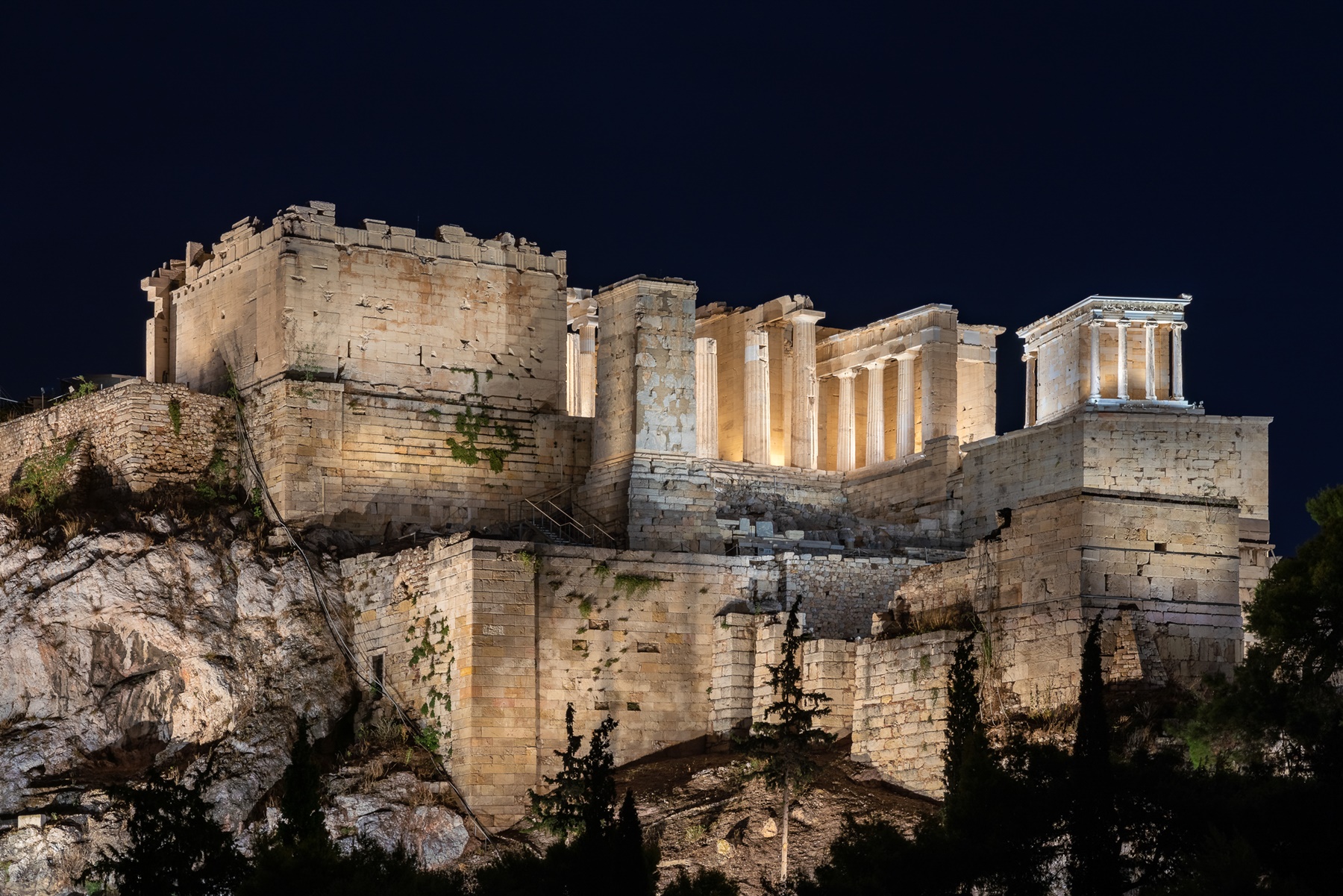 Ακρόπολη νέος φωτισμός: Έλαβε τριπλή διεθνή διάκριση