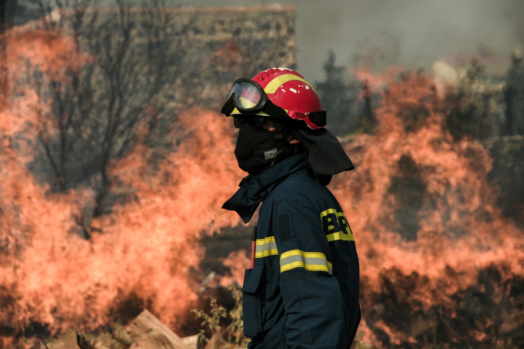 Ηλεία φωτιά: Ολονύχτια μάχη με τις φλόγες