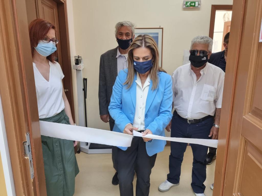 Δήμος Μεγίστης: Επίσκεψη της υφυπουργού Υγείας