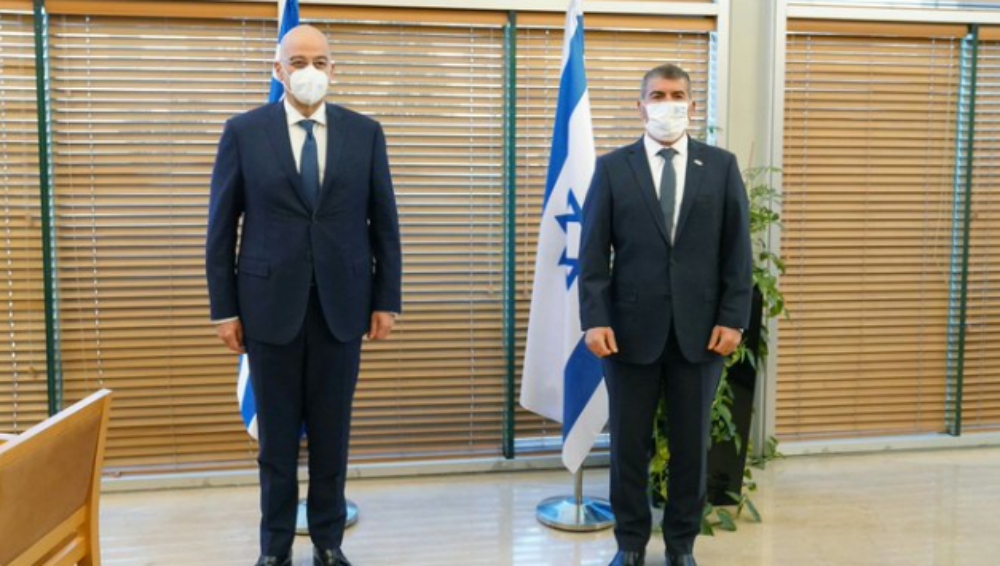 Δένδιας – Ισραήλ: Συνάντηση με τον υπουργό Εξωτερικών της χώρας