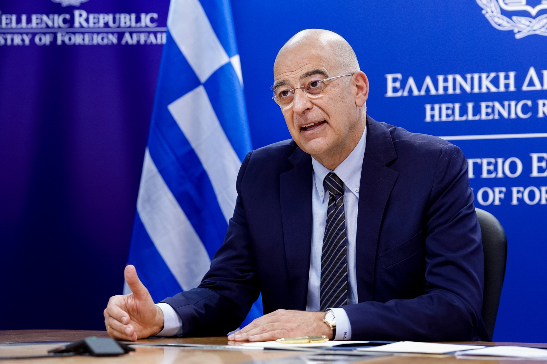 Δένδιας: Με ποιους θα συναντηθεί σε Ισραήλ και Γάζα