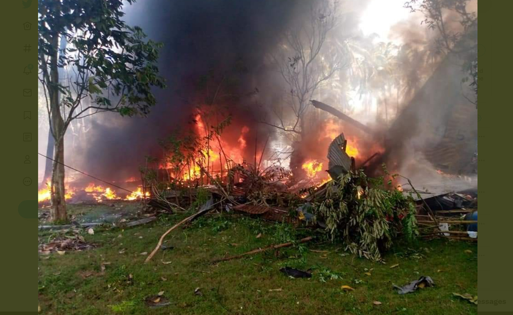 Συντριβή αεροσκάφους Φιλιππίνες: 92 επιβαίνοντες, τουλάχιστον 40 διασώθηκαν