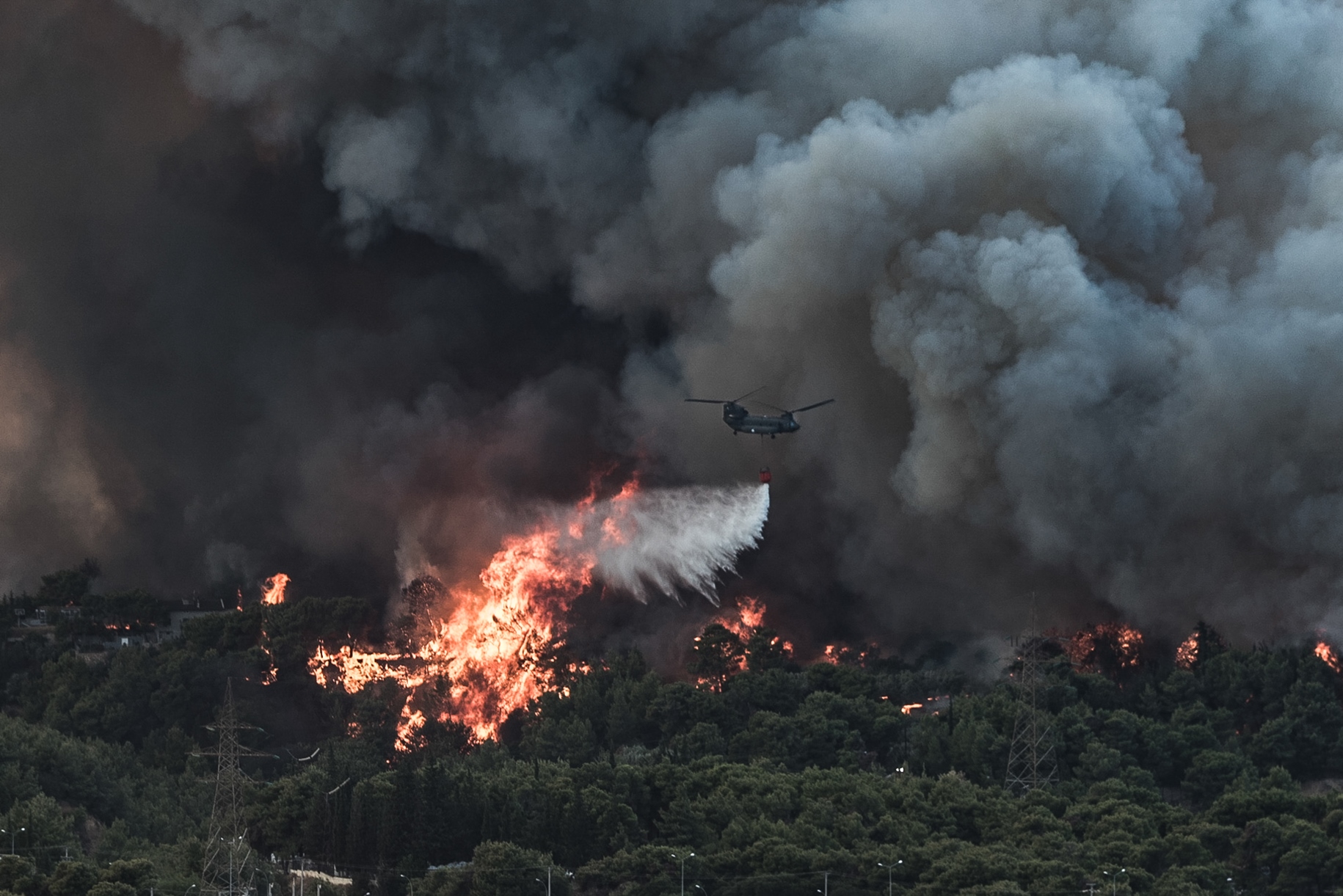 Βασιλικά κτήματα Τατόι – φωτιά: Δηλώσεις Πατουλη από τη Βαρυμπόμπη