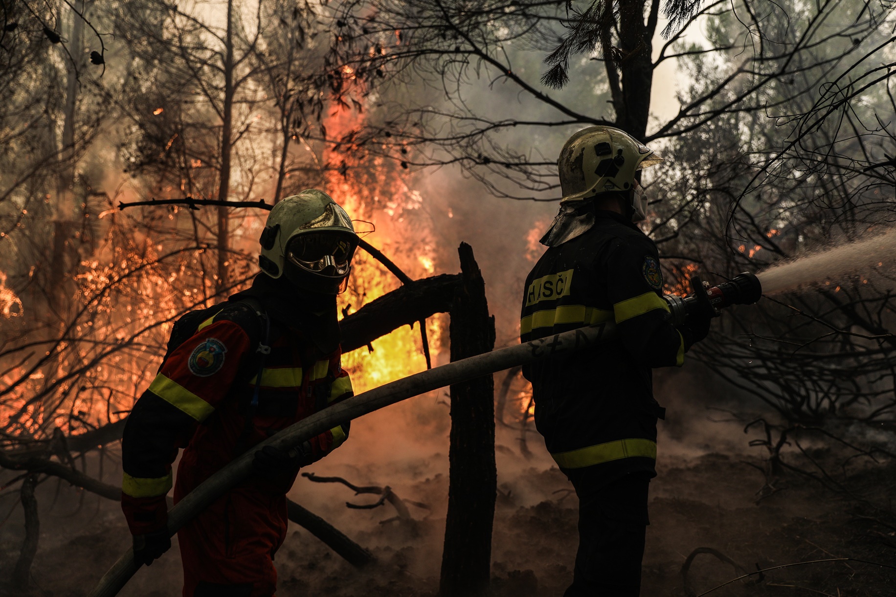 Πυρκαγιές: Ένας Γερμανός πυροσβέστης στην Ελλάδα