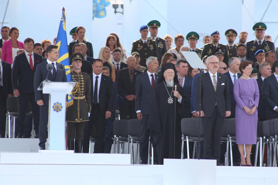 Απόδημος ελληνισμός: Ο Βαρθολομαίος στην Ουκρανία