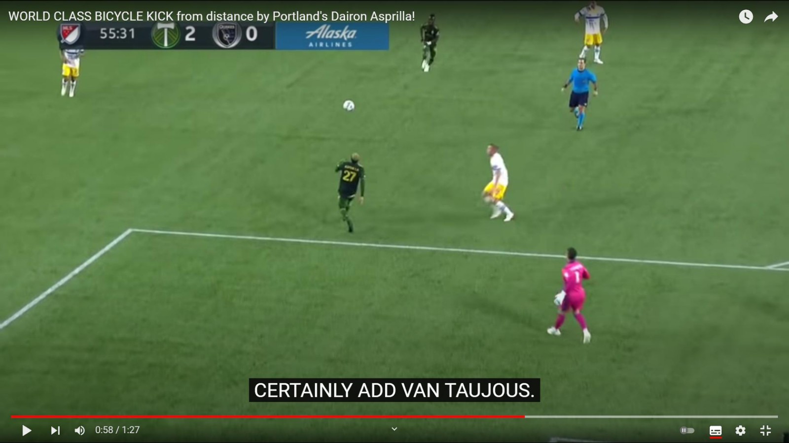 Το γκολ της χρονιάς με τρομερό «ψαλιδάκι» από τον Ασπρίγια στο MLS