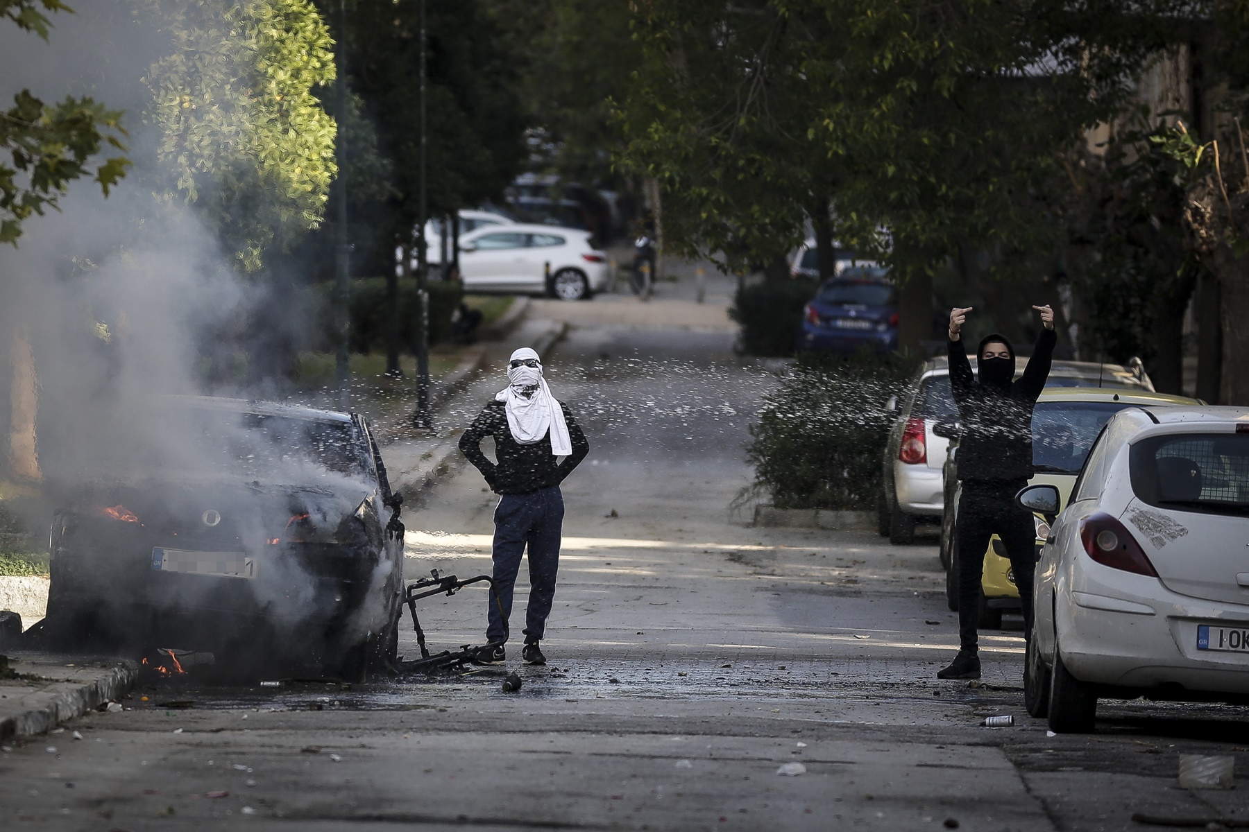 ΕΠΑΛ Αιγάλεω τώρα: Ένταση για την επέτειο Γρηγορόπουλου