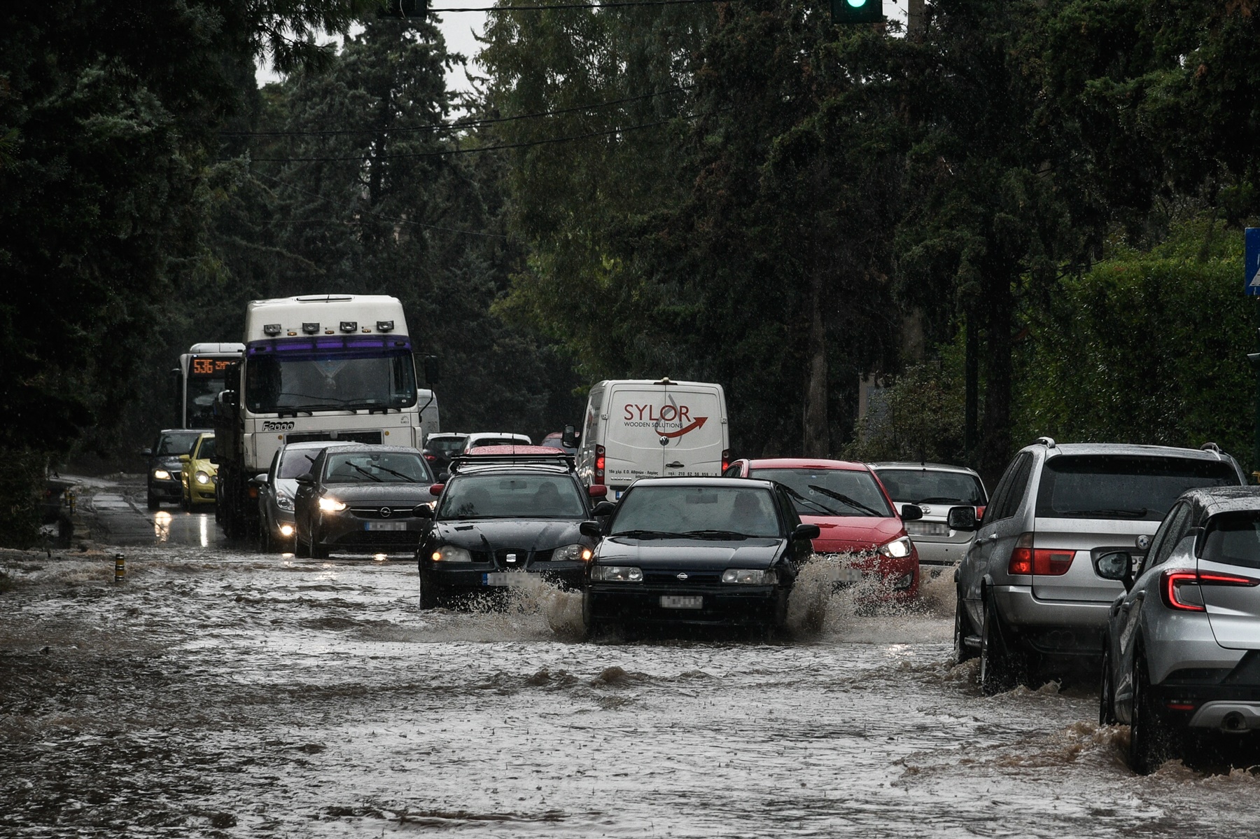 Κακοκαιρία Μπάλλος Αττική: Αδιανόητη βροχόπτωση