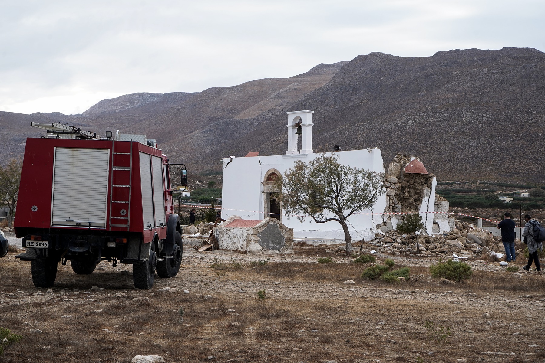 Σεισμός στην Κρήτη – καταστροφές: Το ξωκκλήσι που έγινε διάσημο λόγω Ντέμι Μουρ, γκρεμίστηκε