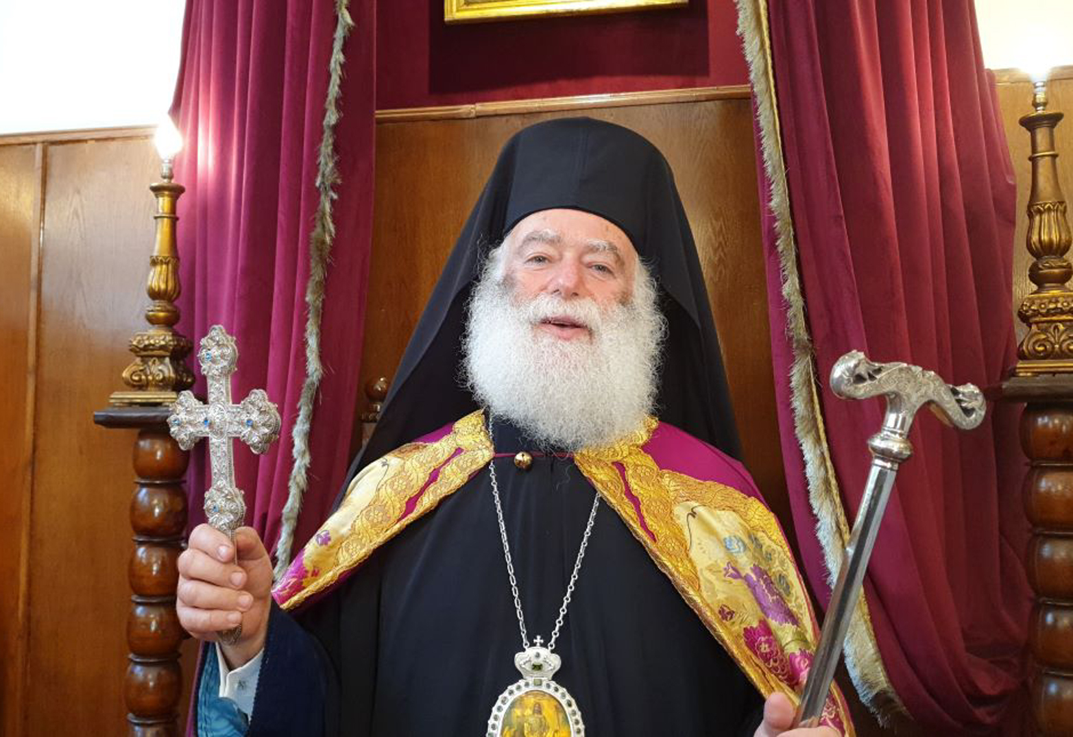 Απόδημος ελληνισμός: Ο Πατριάρχης Αλεξανδρείας υποδέχεται τον γ.γ. Ιωάννη Χρυσουλάκη