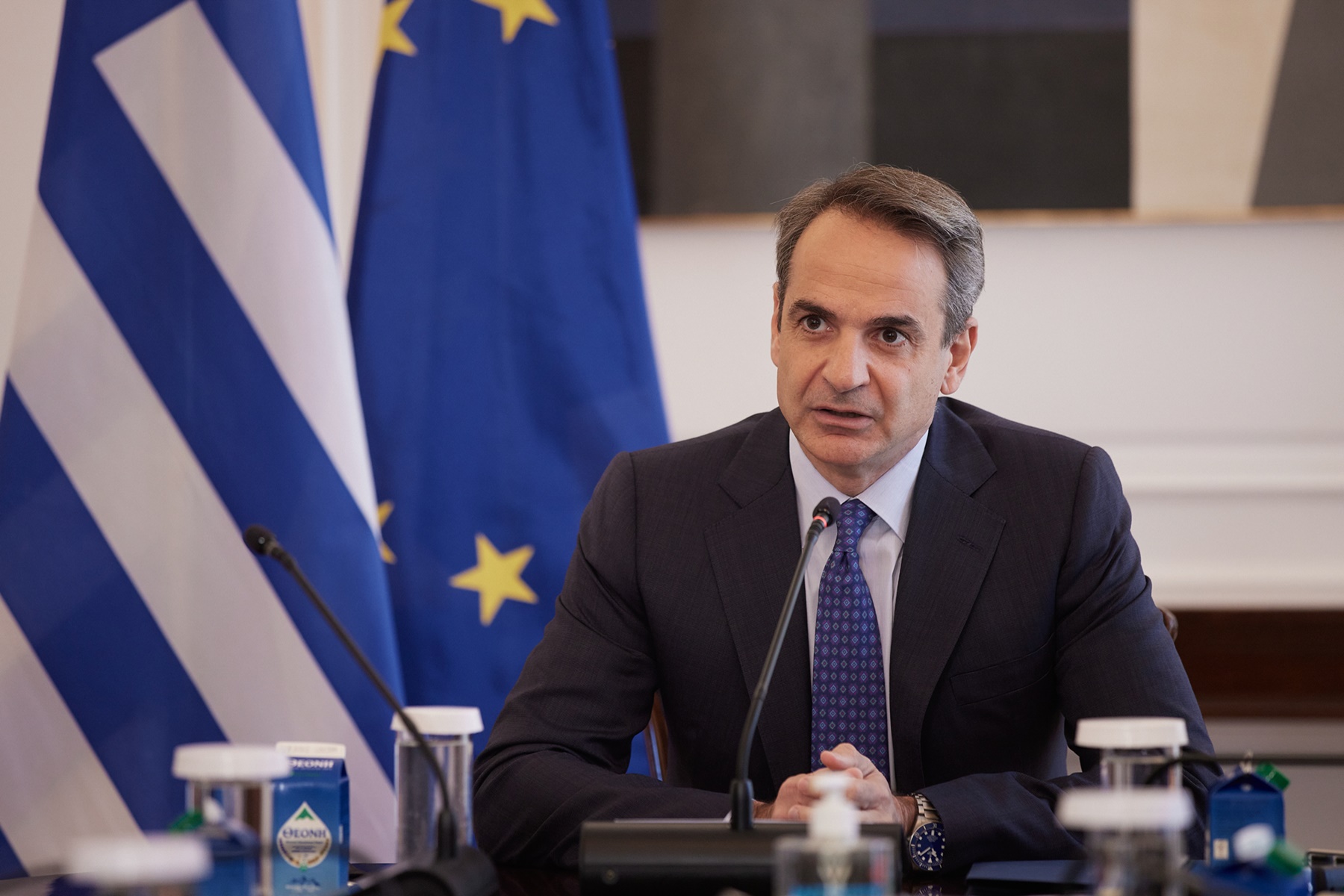 Μητσοτάκης – πράσινη μετάβαση: Παρέμβαση του πρωθυπουργού σε διαδικτυακή συζήτηση για το κλίμα