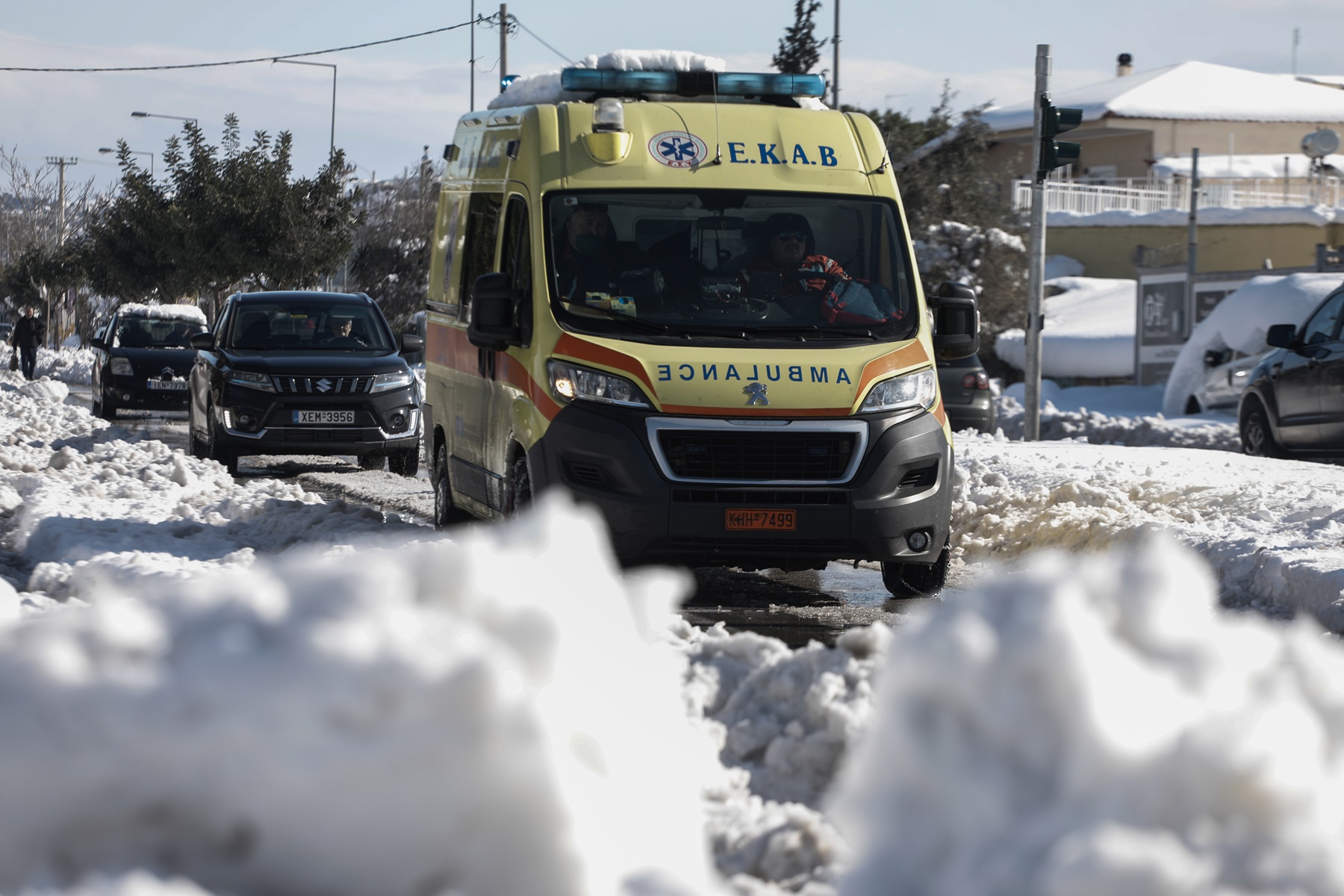 77χρονος – Μελίσσια: Νεκρός άντρας, γλίστρησε στον πάγο