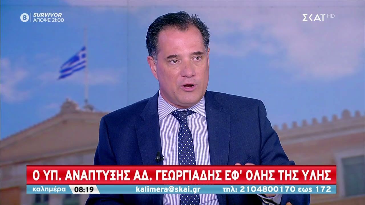 Γεωργιάδης σε ΣΚΑΪ: Με ευθύνη Τσίπρα η τοξικότητα Πολάκη διαχέεται στην κοινωνία