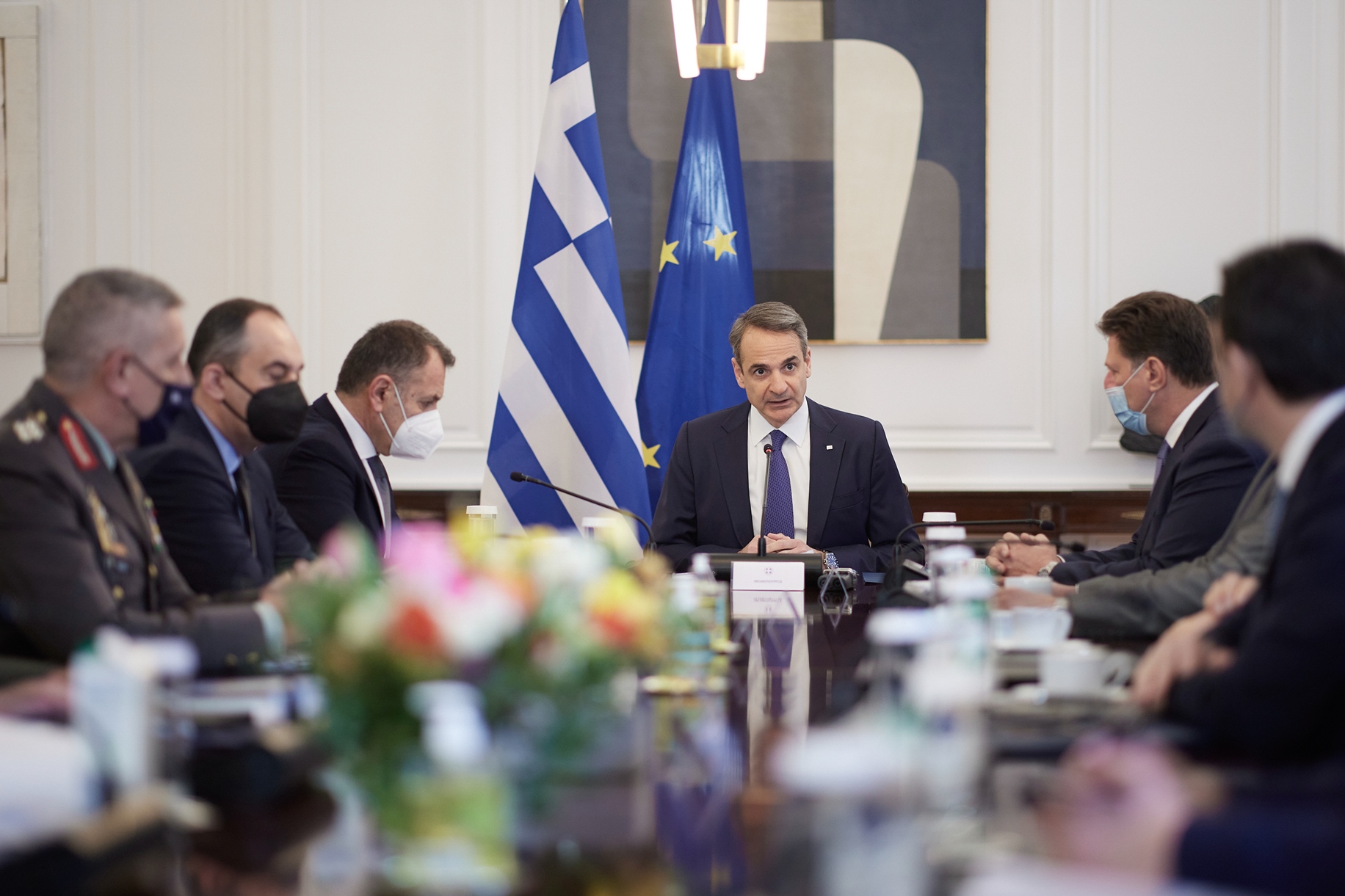 Μητσοτάκης: Κάλυψη απέναντι στις εξελίξεις