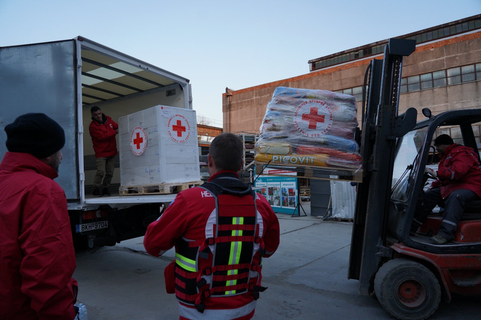 Ελληνικός Ερυθρός Σταυρός: Βοήθεια στην Οδησσό